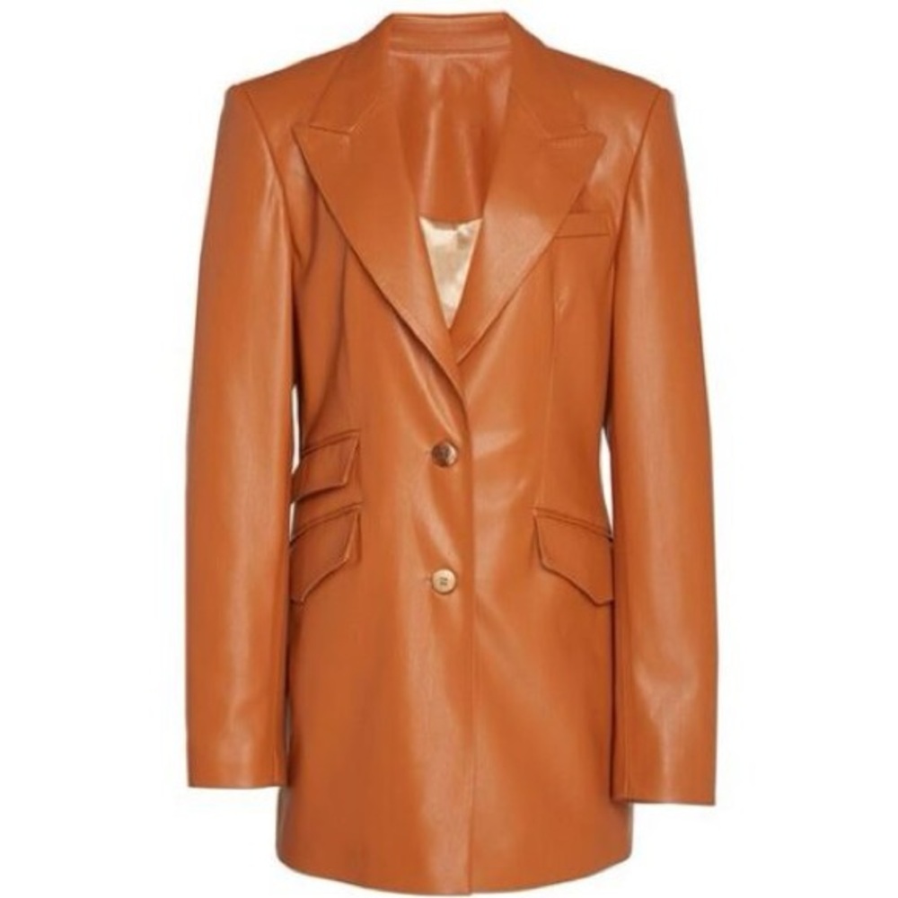 Nanushka Cancun Vegan Leather Blazer